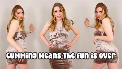 Cumming Means The Fun Is Over Edging Fetish Orgasm Control