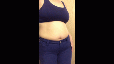 Trying To Pop Out Of Some Old Jeans