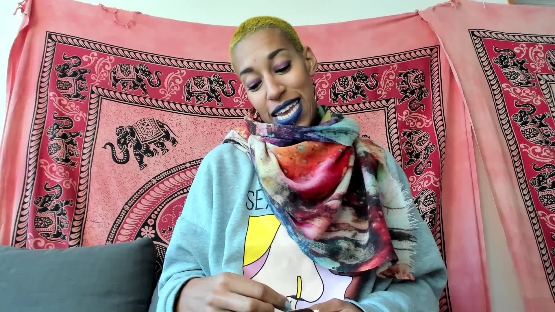 Human ashtray fantasy