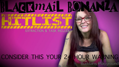 Blackmail-Fantasy Bonanza Hitlist