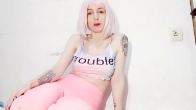 Your Petite Step-Daughter Milks Your Cock
