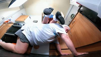 Sorting Out Cupboard Space Upskirt Floor Cam