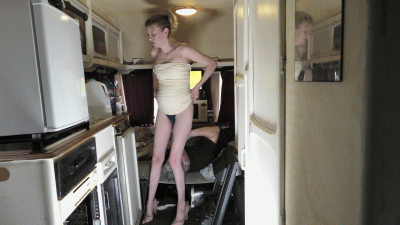 Chelsea Weeing In A Funnel