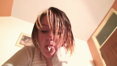 Spitting Natalia
