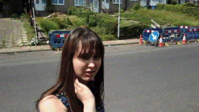 4 Girls In The Street Stepping On The Slaves Finger