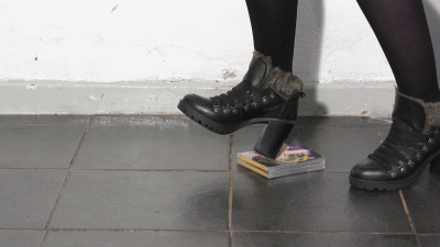 Jenny's Stomping Boots Close Up