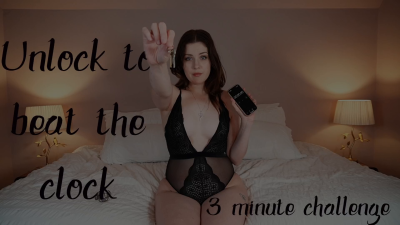 Unlock To Beat The Clock- Full- Femdom, Chastity, Orgasm Control, Locktober, Larah Sky