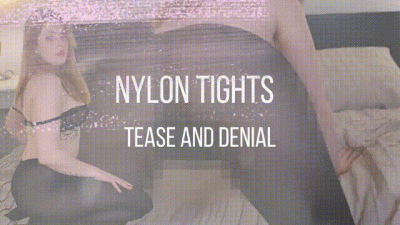 Nylon Tights Tease And Denial