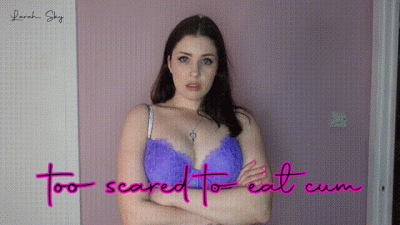 Too Scared To Eat Your Cum CEI