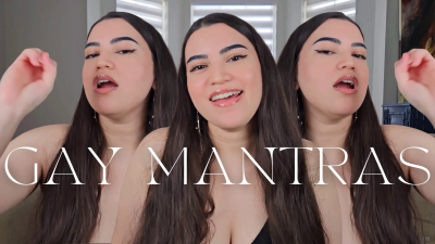 Cock Lover Gay Mantras- Gay Encouragement With Femdomme Countess Wednesday- Encouraged Bi, Imposed Bi, Bisexual Encouragement, JOI Mp4 1080p