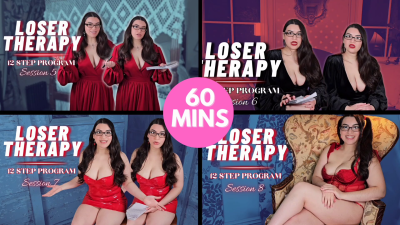 Loser Therapy-Fantasy Reprogramming Part 2- Psychological Loser Humiliation With Humiliatrix Countess Wednesday- Verbal Humiliation, Hardcore Humiliation, Laughing, Mantras, Compilation, Bundle Mp4 1080p