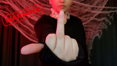 Middle Finger Hardcore Humiliation- Flipoff Humiliation With Humiliatrix Countess Wednesday- Rejection, Mental Domination, Mind Fuck, Psychological Domination Mp4 1080p