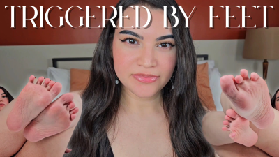 Triggered By Feet- Foot Addiction Mental Domination With Countess Wednesday- Foot Worship, Foot Fetish, Foot Domination, Mind Fuck MP4 1080P