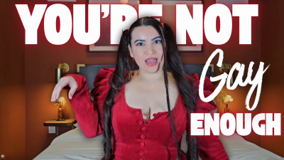 You're Not Gay Enough- Gay Humiliation With Humiliatrix Countess Wednesday - Make Me Bi, Encouraged Bi, Laughing Mp4 1080p