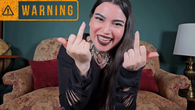 Fuck You, Loser- Hardcore Degradation With Humiliatrix Countess Wednesday- Mental Domination, Verbal Humiliation, Mind Fuck, Flipoff MP4 1080P