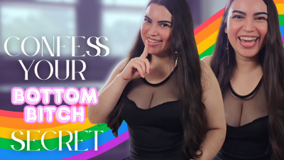 Confess Your Gay Bottom Bitch Secret- Sensual Bisexual Encouragement With Countess Wednesday- Encouraged Bi, Imposed Bi, Gay Sex MP4 1080p
