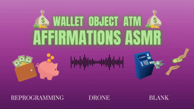 Wallet, Object, ATM Affirmations Reprogramming ASMR Audio