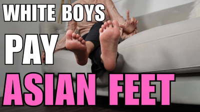 White Boys Pay Asian Feet