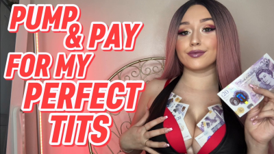 Pump & Pay For My Perfect Tits JOI