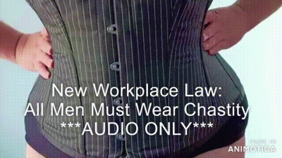 New Workplace Law: Men Must Wear Chastity