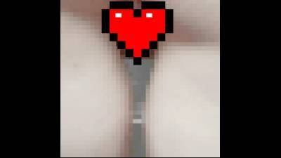 Pixelated Pussy And Sticky Thighs