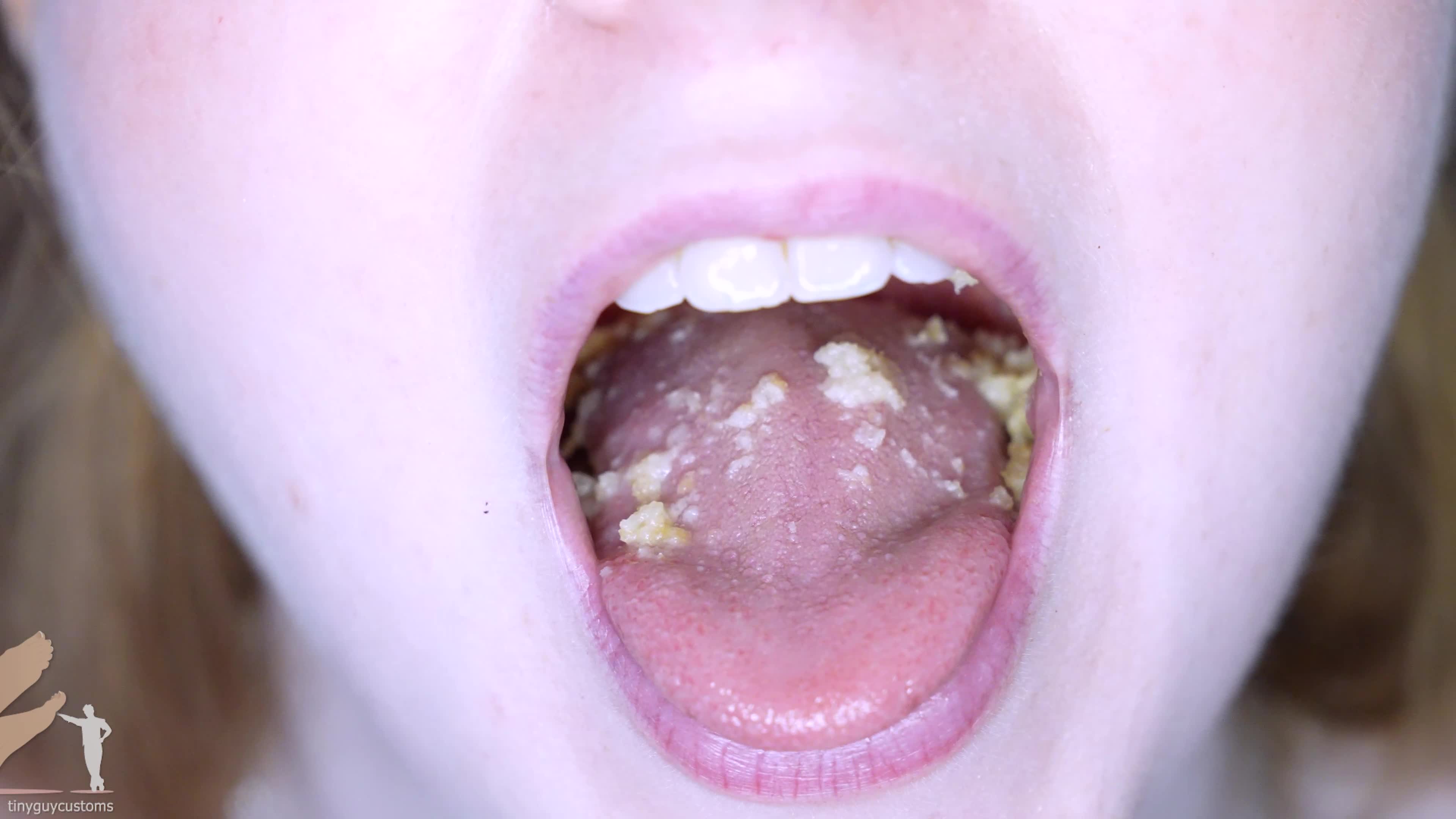 Epiphany Eating Breakfast Mouth Tongue- 4k