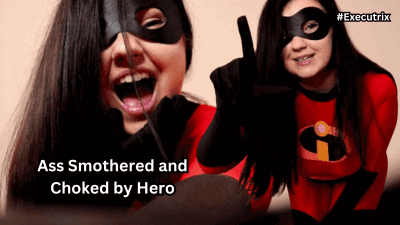 Ass Smothered And Choked By Hero