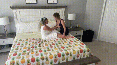 Part 2: Role-Play Vacation Sensual Love Scene With Vintage Undergarments