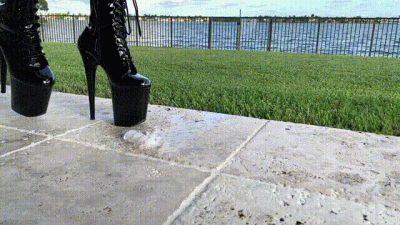 8Inch Ball-Busting Heels