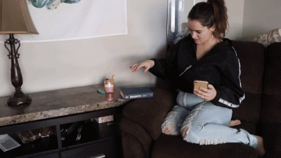 The Sissy Little Pixie | Shrunken Woman Fingers Herself Giant Cock Macro Micro Growth Play