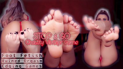 Stop & Go Chastity Vibrator Game
