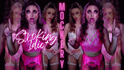 Stroking Idiot Mockery