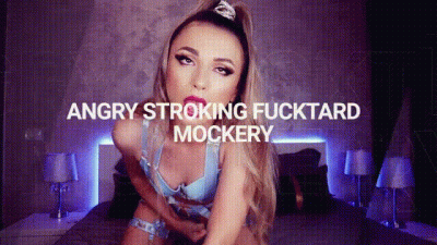 Angry Stroking Fucktard Mockery