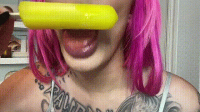 ASMR Wet Sounds Popsicle Soft Spoken