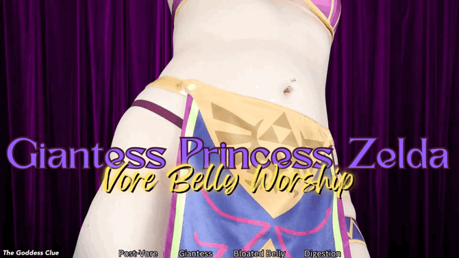 Giantess Princess Zelda Consume Belly Worship- HD- The Goddess Clue, Cruel Princess Demands Worship As She Digests The Citizens Of Hyrule, Post-****, Extreme Bloated Belly, Goddess Worship, Arrogant Giant Woman, Digestion Talk