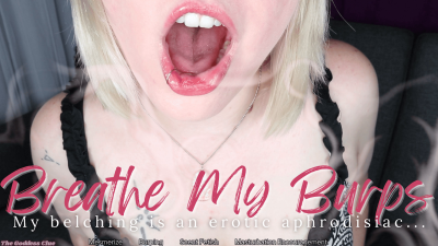 Breathe My Burps- HD- The Goddess Clue, My Belching Is An Erotic Aphrodisiac, Worship My Gas, Mind Melting Burping, Arousing Smell Of Belching, Cleavage Tease, Red Glossy Lips, Scent Slave Training
