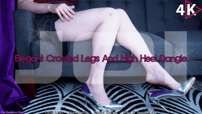 Elegant Crossed Legs And High Heel Dangle JOI- 4k- The Goddess Clue, Teased By A Gorgeous Woman, Long Legs, Toned Calves, High Heels, Classy Instructions For Self Pleasure, Slow And Sensual Feet JOI