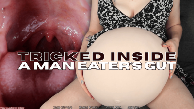 Tricked Inside A Man Eater's Gut- HD- The Goddess Clue, Horny Men Make Easy Meals, Seduced By A Serial Pred, Devoured By A Stranger, Kissing POV, Red Lips, Uvula Tease, Same Size Consume
