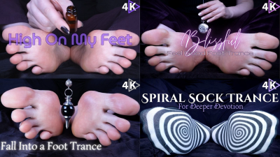 Mind Melting Foot Obsession Starter Pack- 4k- The Goddess Clue, Welcome To Your Newest Sole Obsession, Trance, Spiral Induction, Pendant Swaying, Mental Domination, Foot Slave Training, Aroma, Breath Play, Femdom, Foot Fetish