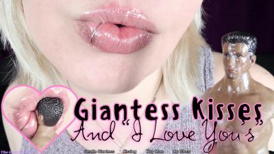Giantess Kisses And I Love You's- HD- The Goddess Clue, Lovestruck Gentle Giantess Make Out, Coating My Tiny Man In Glossy Smooches, Saying "I Love You" Over And Over And Over Again, Glittery Lip Gloss, Natural Lips, Soft Moans, Size Differenc