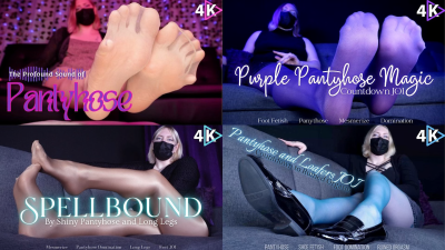 The Pantyhose Package- 4k- The Goddess Clue, Introduction To My Pantyhose Domination, Over 35 Minutes Of Mind Melting Nylons, Foot Fetish Compilation, Slave Training, Mental Domination, ASMR, Long Legs, Shoe Fetish, Ruined Orgasm, Countdown JOI, Feet Jo