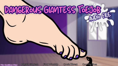 Dangerous Giantess Toejob- Audio File- The Goddess Clue, Playful And Powerful Giantess Demands Foot Worship, Pleasured With Giant Woman's Toes, Crush, Foot Fetish, Size Fetish