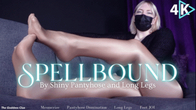 Spellbound By Shiny Pantyhose And Long Legs 4K