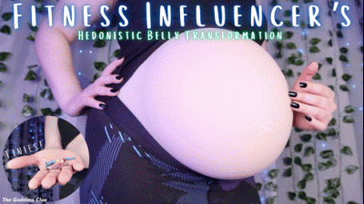 Fitness Influencer's Hedonistic Belly Transformation HD