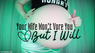 Your Wife Won't Vore You But I Will HD Same Size Vore With Belly Growling Effects
