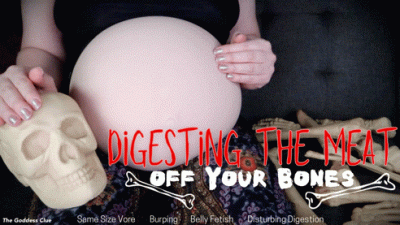 Digesting The Meat Off Your Bones HD Disturbing Same Size Vore And Burping