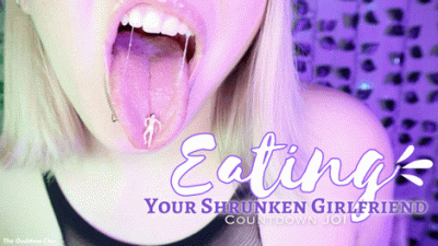 Eating Your Shrunken Girlfriend Countdown JOI HD