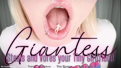 Giantess Steals And Vores Your Tiny Girlfriend HD