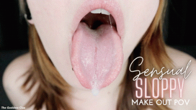 Sensual Sloppy Make Out POV HD