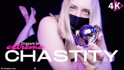Orgasm In Extreme Chastity 4K